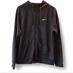 Nike Black Performance Zip Up Hoodie Jacket